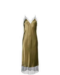 Оливковое платье-комбинация от Walk Of Shame
