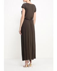 Оливковое платье-макси от Dorothy Perkins