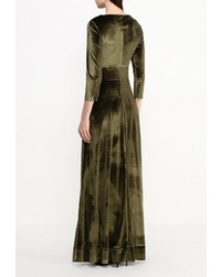 Оливковое платье-макси от Love &amp; Light