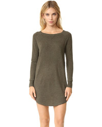 Оливковое платье-свитер от 360 Sweater