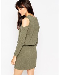 Оливковое платье-свитер от Asos