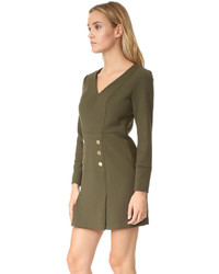 Оливковое платье от Shoshanna