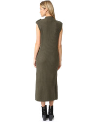 Оливковое платье от Rag & Bone