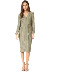 Оливковое платье от Zimmermann