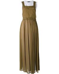 Оливковое платье от Twin-Set