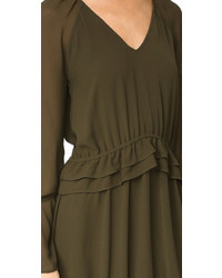 Оливковое платье от Ramy Brook