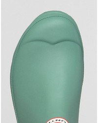 Женские оливковые ботинки челси от Hunter