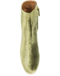 Женские оливковые ботинки от Aquazzura