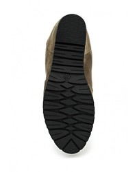 Оливковые ботфорты от Chic Nana