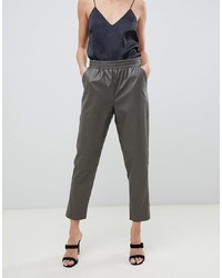 Женские оливковые брюки-галифе от ASOS WHITE