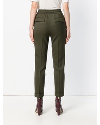 Женские оливковые брюки-галифе от P.A.R.O.S.H.