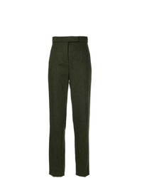 Женские оливковые брюки-галифе от Holland & Holland