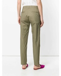 Женские оливковые брюки-галифе от Essentiel Antwerp