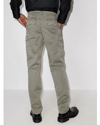 Оливковые брюки карго от Brunello Cucinelli