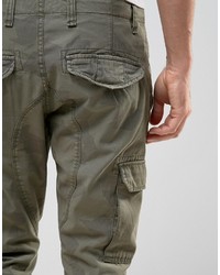 Оливковые брюки карго от Esprit