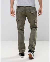 Оливковые брюки карго от Esprit