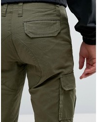 Оливковые брюки карго от Dickies