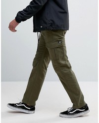 Оливковые брюки карго от Dickies