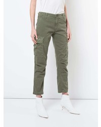 Женские оливковые брюки карго от RE/DONE