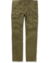 Оливковые брюки карго от Polo Ralph Lauren