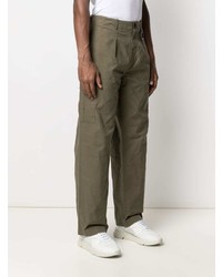 Оливковые брюки карго от McQ