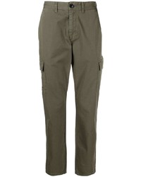 Оливковые брюки карго от Sun 68