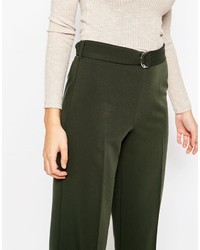 Оливковые брюки-кюлоты от Asos