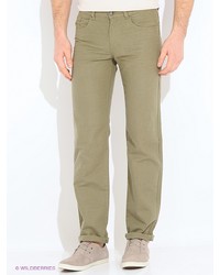 Оливковые брюки чинос от BAGGAGE