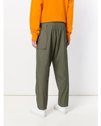 Оливковые брюки чинос от Tonello Cs