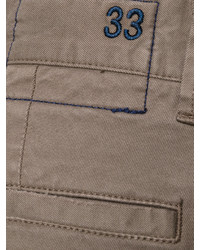 Оливковые брюки чинос от Sun 68