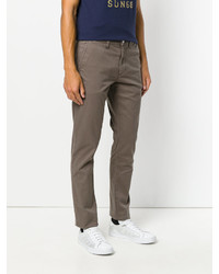 Оливковые брюки чинос от Sun 68