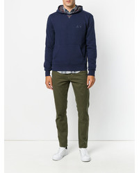 Оливковые брюки чинос от Sun 68