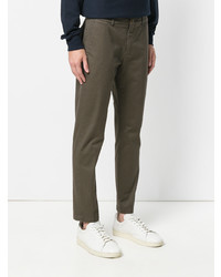 Оливковые брюки чинос от Department 5