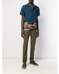 Оливковые брюки чинос от PS Paul Smith