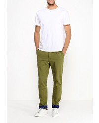 Оливковые брюки чинос от CLWR