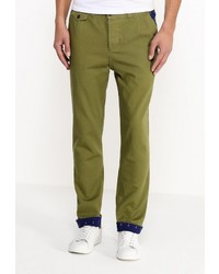 Оливковые брюки чинос от CLWR