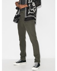 Оливковые брюки чинос от Paige