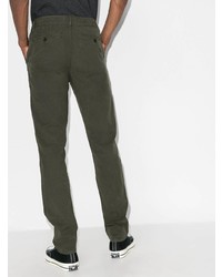 Оливковые брюки чинос от Paige