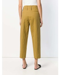 Женские оливковые брюки чинос от Forte Forte