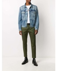 Оливковые брюки чинос от Department 5