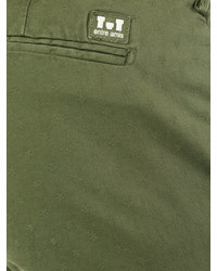 Оливковые брюки чинос от Entre Amis