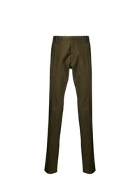 Оливковые брюки чинос от DSQUARED2