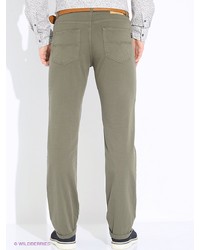 Оливковые брюки чинос от F5