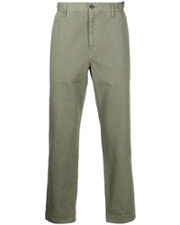 Оливковые брюки чинос от John Elliott