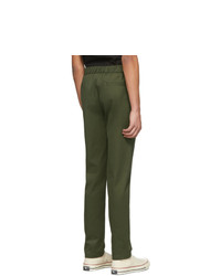 Оливковые брюки чинос от A.P.C.