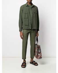 Оливковые брюки чинос от Department 5