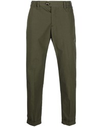 Оливковые брюки чинос от PT TORINO