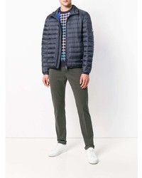 Оливковые брюки чинос от Dondup