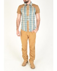 Оливковые брюки чинос от RPS