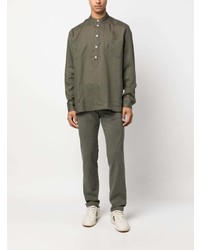 Оливковые брюки чинос от Briglia 1949